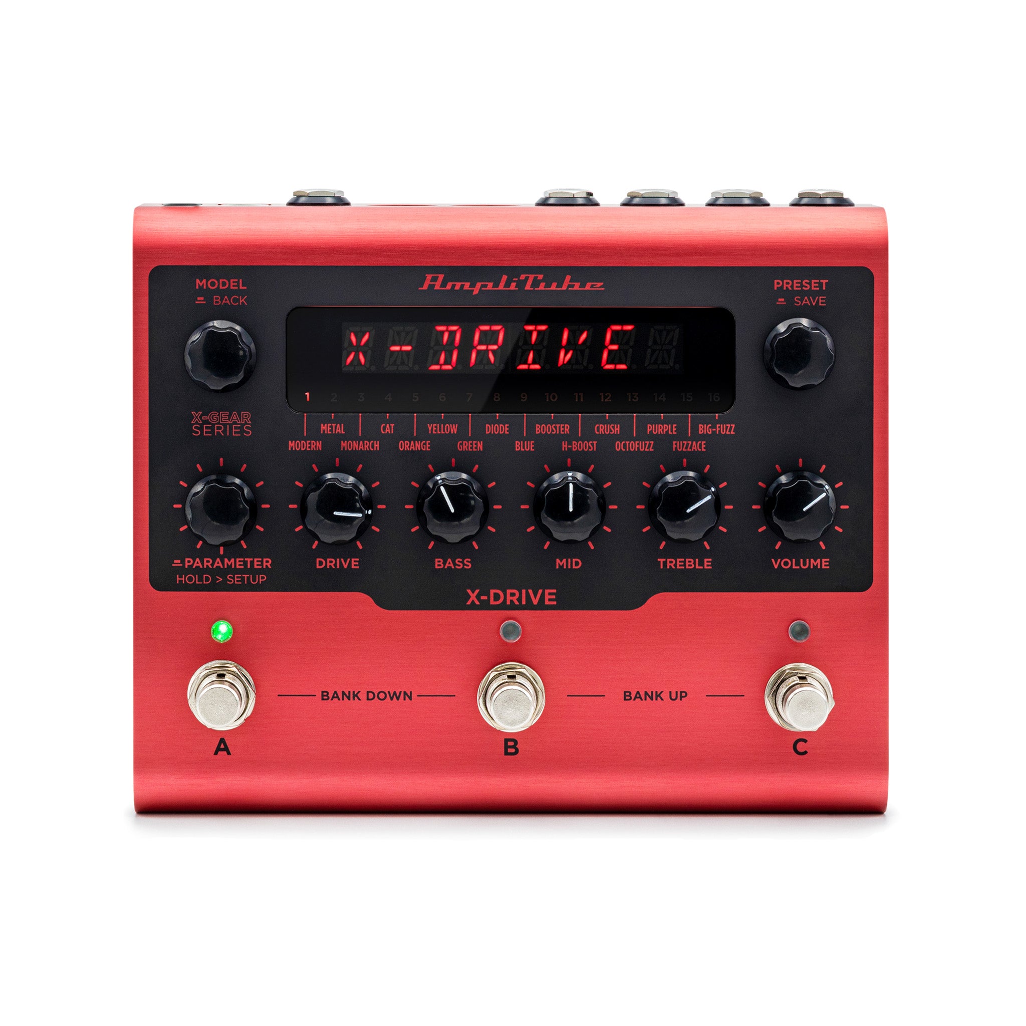 amplitube pedal IK Multimedia AmpliTube X-DRIVE Distortion Pedal (B-Stock) – Swee Lee Philippines