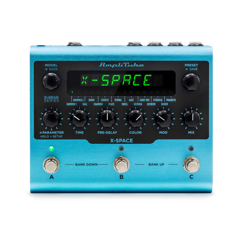 IK Multimedia AmpliTube X-SPACE Reverb pedal