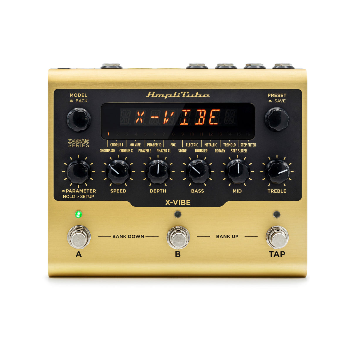 IK Multimedia AmpliTube X-VIBE 国内正規品 IK Multimedia AmpliTube X-Vibe Modulation Pedal | Sweetwater
