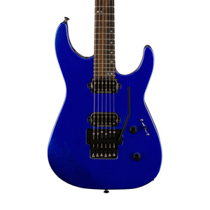 Jackson American Series Virtuoso Electric Guitar, Streaked Ebony FB, Mystic Blue