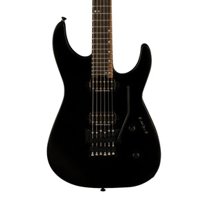 Jackson American Series Virtuoso Electric Guitar, Streaked Ebony FB, Satin Black