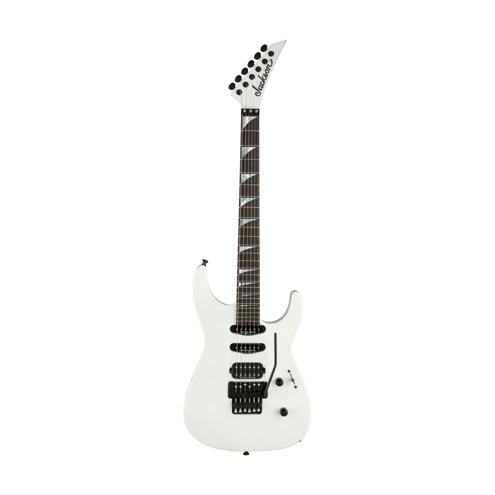 Jackson American Series Soloist SL3 Electric Guitar, Platinum Pearl
