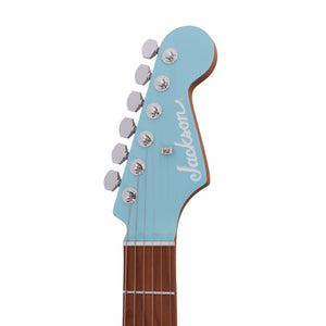 Jackson MJ Series Signature Misha Mansoor So-Cal 2PT Electric Guitar, Maple FB, Daphne Blue