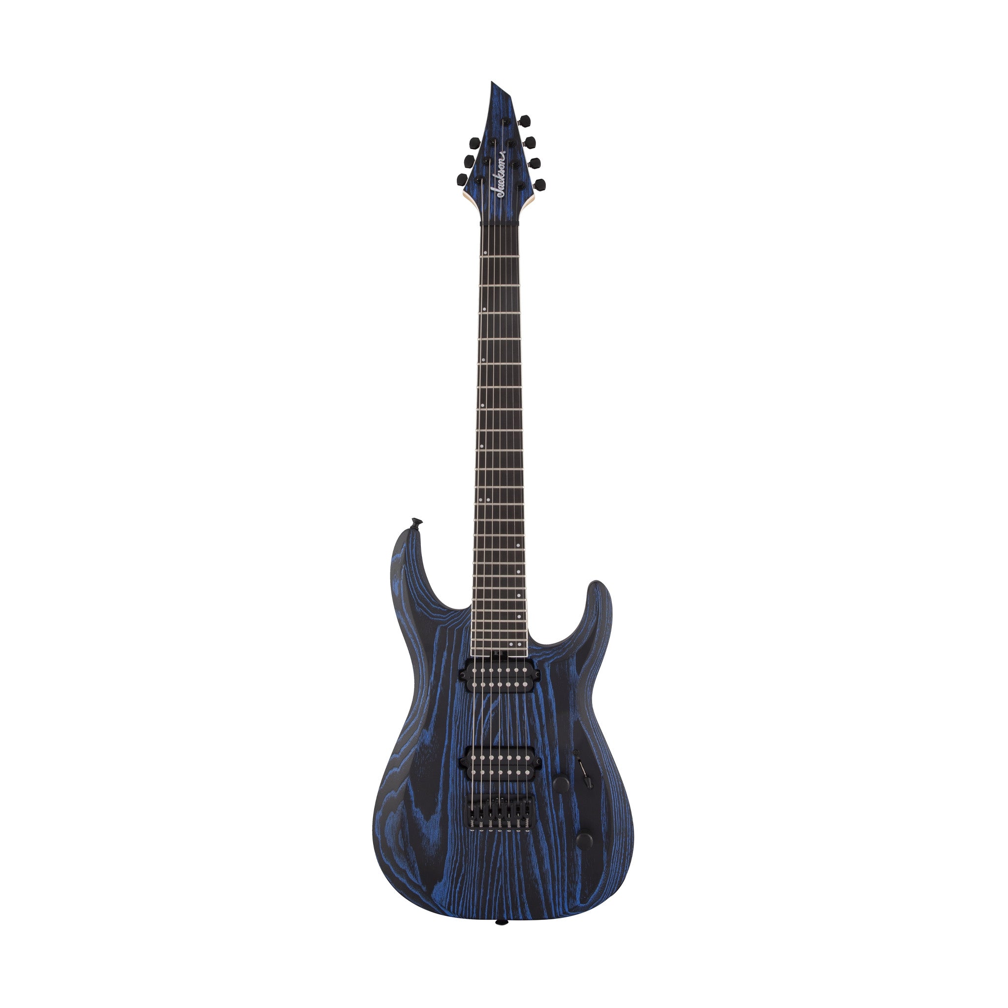 Jackson Pro Series Dinky DK Modern Ash HT7 7-String Electric Guitar, Baked Blue