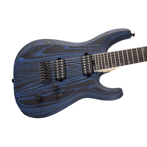 Jackson Pro Series Dinky DK Modern Ash HT7 7-String Electric Guitar, Baked Blue