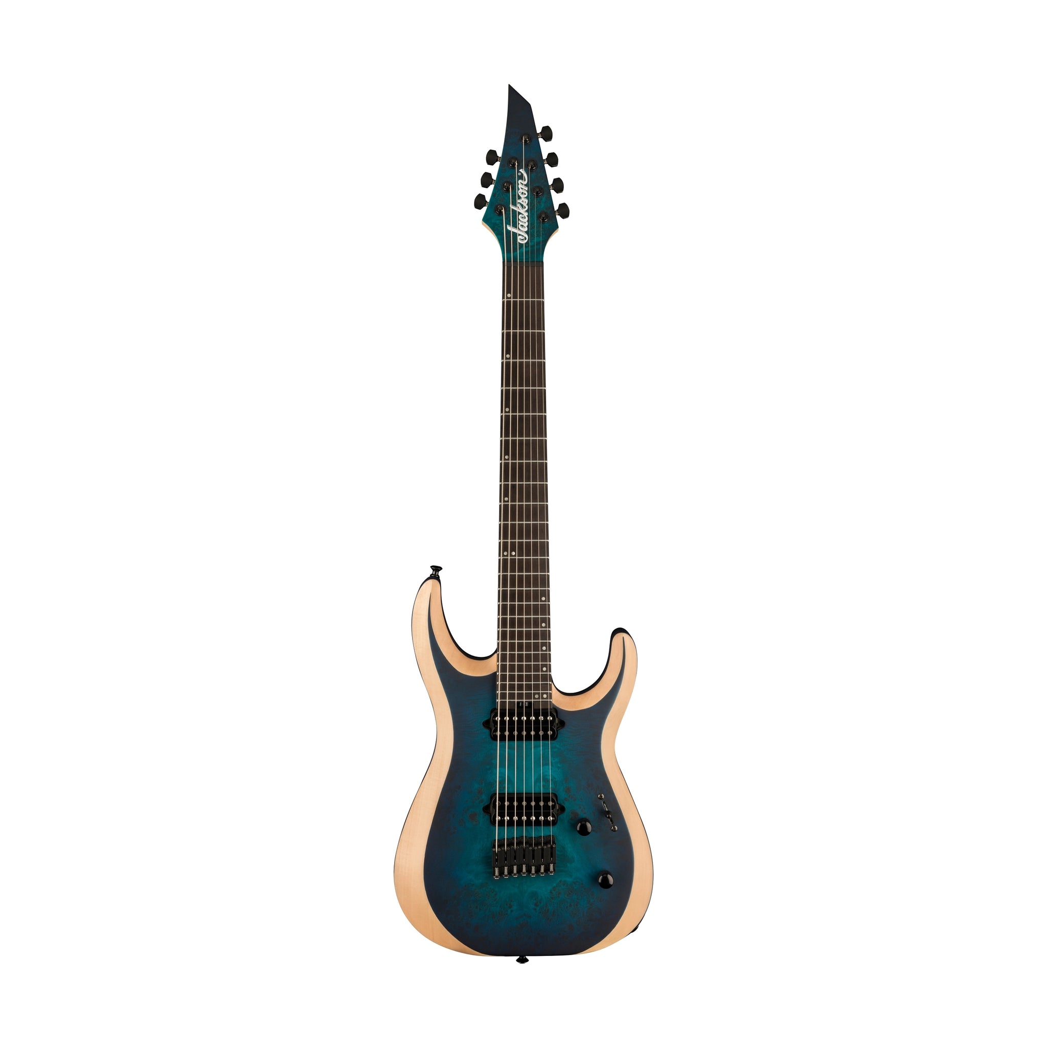Jackson Pro Plus Series DK Modern MDK7P HT Electric Guitar, Ebony FB, Chlorine Burst