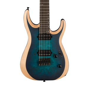 Jackson Pro Plus Series DK Modern MDK7P HT Electric Guitar, Ebony FB, Chlorine Burst