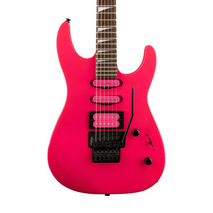 Jackson X Series Dinky DK3XR HSS Electric Guitar, Laurel FB, Neon Pink