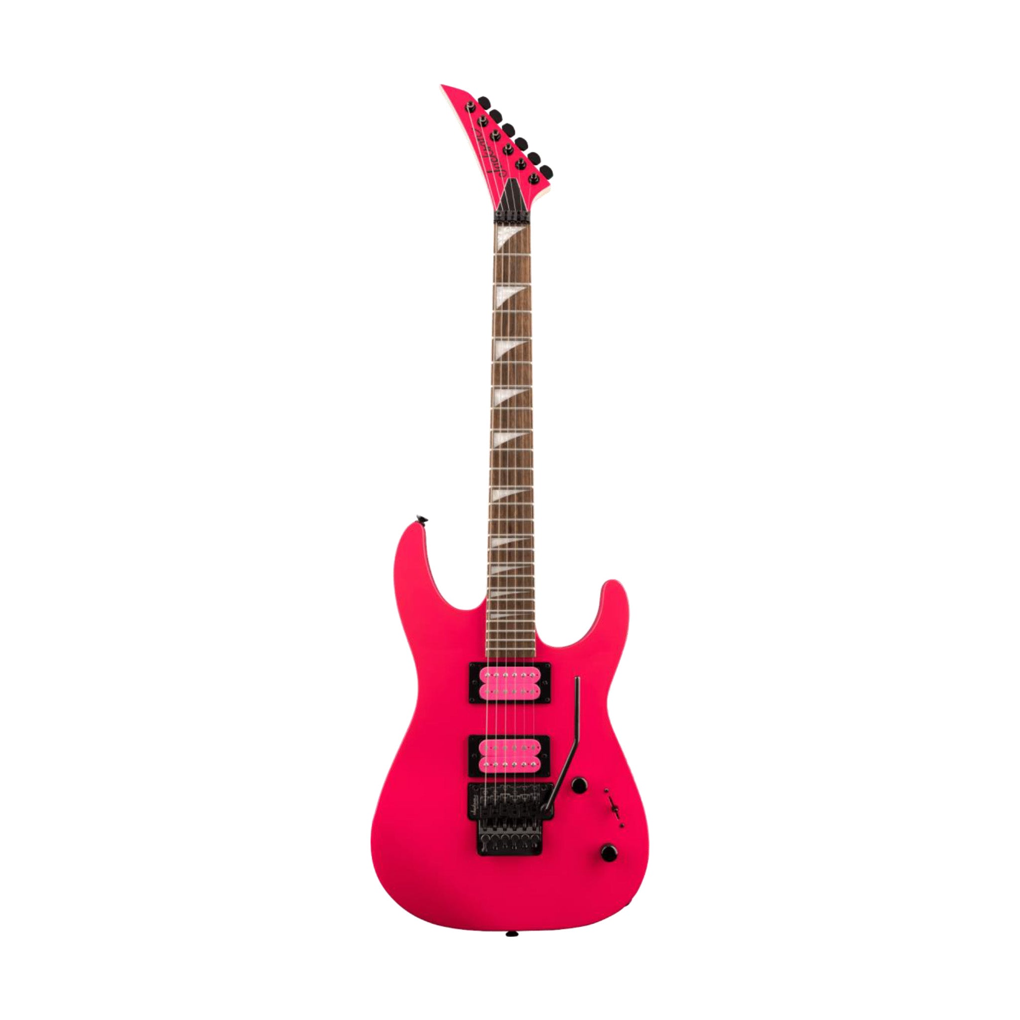 Jackson FSR X Series Dinky DK2XR HH Electric Guitar, Laurel FB, Neon Pink