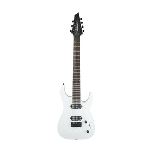 Jackson Dinky JS32-7 DKA Electric Guitar, Amaranth FB, Snow White