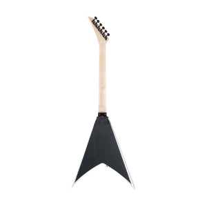 Jackson JS Series King V JS32 Electric Guitar, Amaranth FB, Black with White Bevels