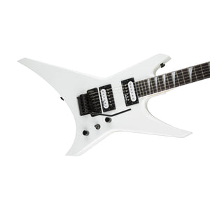 Jackson JS Series Warrior JS32 Electric Guitar, Amaranth FB, Snow White