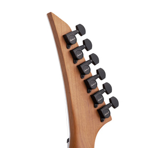 Jackson JS Series Dinky Arch Top JS24 DKAM Electric Guitar, Caramelized Maple FB, Black Stain