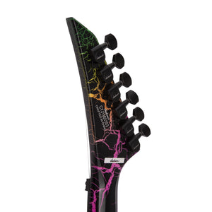 Jackson SL3M Pro Series Soloist Electric Guitar, Maple FB, Rainbow Crackle