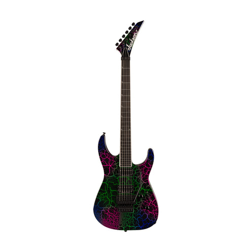 Jackson Pro Plus Series Soloist SL2 Electric Guitar, Ebony FB, Bruised Crackle