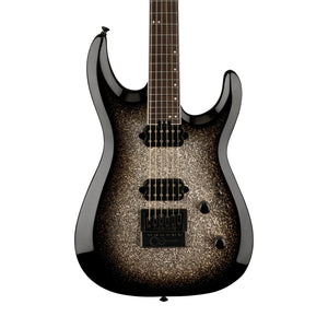 Jackson Pro Plus Series Dinky MDK EverTune 6-String Electric Guitar, Silver Sparkle