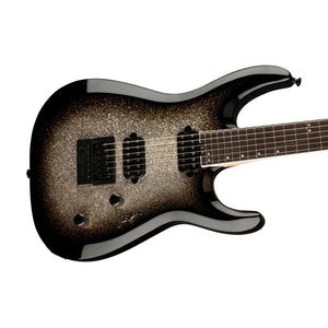 Jackson Pro Plus Series Dinky MDK EverTune 6-String Electric Guitar, Silver Sparkle
