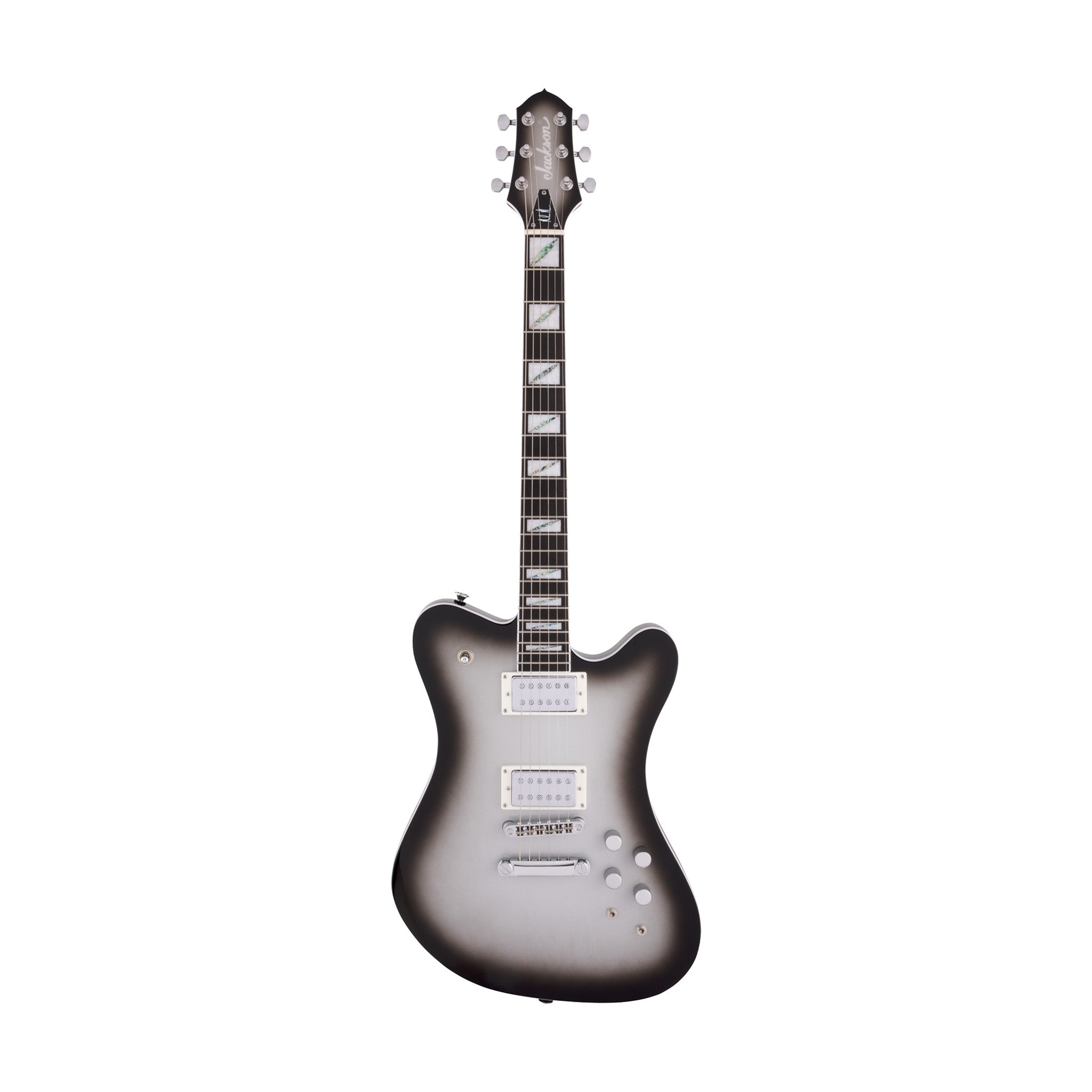 Jackson Pro Series Mark Morton Signature Dominion Electric Guitar, Ebony FB, Silverburst