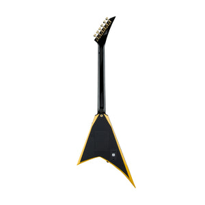 Jackson X Series Rhoads RRX24 Electric Guitar, Black with Yellow Bevels