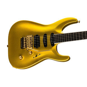 Jackson Pro Plus Series Soloist SLA3 Electric Guitar, Ebony FB, Gold Bullion