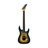 Jackson Pro Plus Series Soloist SLA3Q Electric Guitar, Ebony FB, Amber Blue Burst