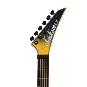 Jackson Pro Plus Series Soloist SLA3Q Electric Guitar, Ebony FB, Amber Blue Burst