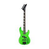 Jackson JS Series Concert Bass Minion JS1X Guitar, Amaranth FB, Neon Green