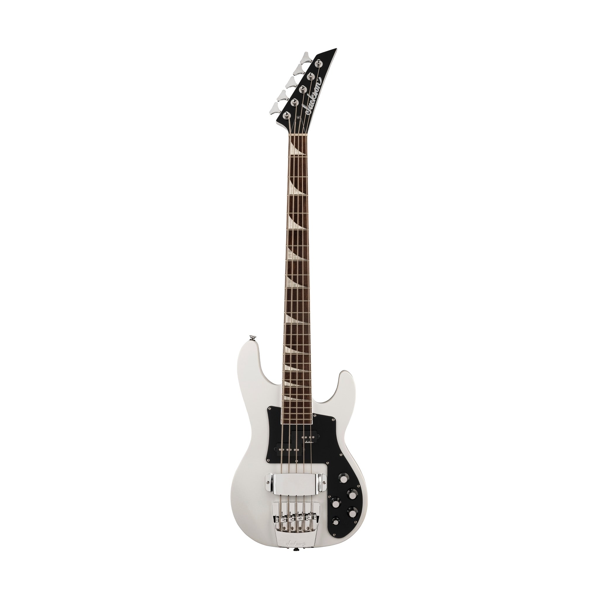 Jackson X Series Concert Bass CBXNT DX V Bass Guitar, Snow White 
