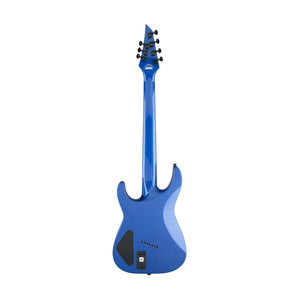 Jackson X Series Soloist SLAT7 7-String Multi-Scale Electric Guitar, Laurel FB, Metallic Blue