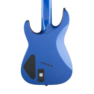 Jackson X Series Soloist SLAT7 7-String Multi-Scale Electric Guitar, Laurel FB, Metallic Blue