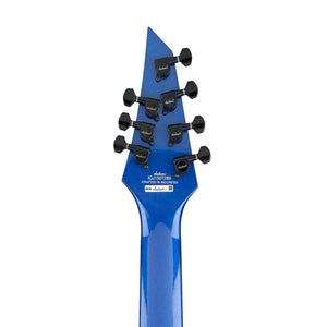 Jackson X Series Soloist SLAT7 7-String Multi-Scale Electric Guitar, Laurel FB, Metallic Blue