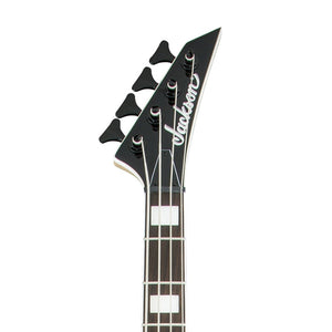 Jackson JS Series Kelly Bird Bass JS3Q Guitar, Amaranth FB, Transparent Blue Burst