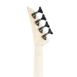 Jackson JS Series Kelly Bird Bass JS3Q Guitar, Amaranth FB, Transparent Red Burst