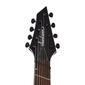 Jackson X Series Soloist Arch Top SLATX8Q Multi-Scale Electric Guitar, Laurel FB, Transparent Black
