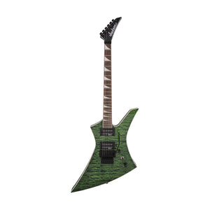 Jackson X Series KEXQ Kelly Electric Guitar, Laurel FB, Transparent Green