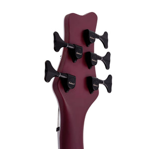 Jackson X Series Spectra Bass SBXP V Electric Guitar, Laurel FB, Transparent Purple Burst