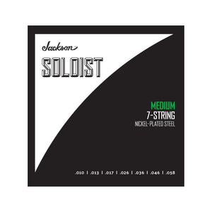 Jackson Soloist Guitar Strings, 7-String, Medium, 10-58
