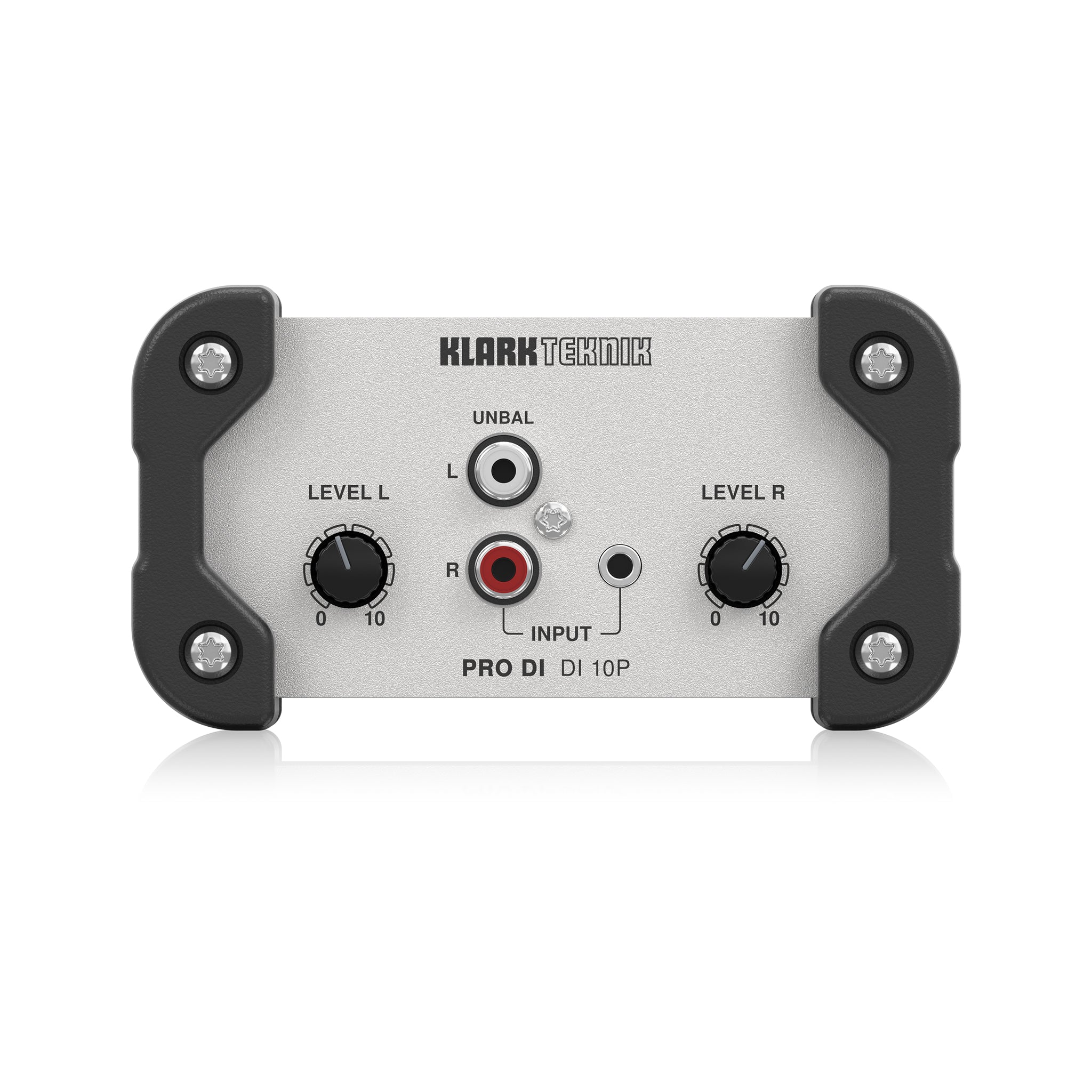 Klark Teknik Pro DI 10P Passive Direct Box w/ Midas Transformer and Extended Dynamic Range