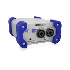 Klark Teknik DN200 V2 2-Channel Active DI Box w/ Added Options