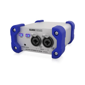 Klark Teknik DN200 V2 2-Channel Active DI Box w/ Added Options