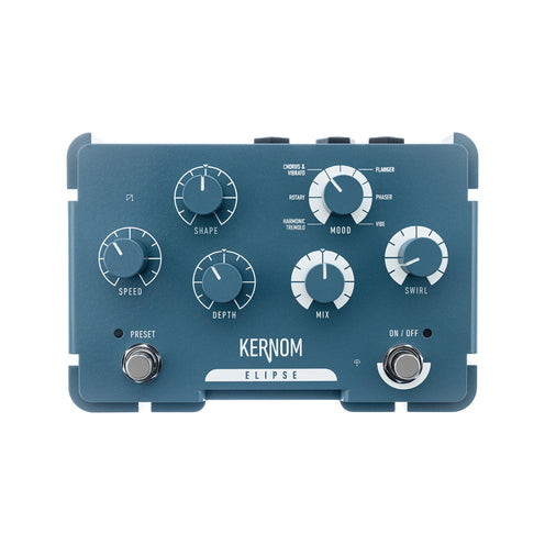 Kernom ELIPSE Modulation Analog Effects Guitar Pedal