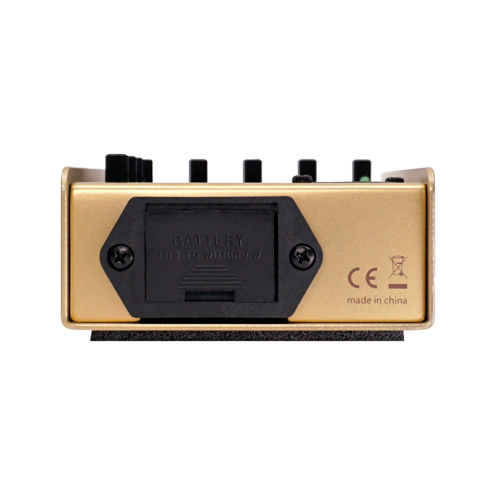 LR Baggs Para DI Acoustic Guitar Preamp, 50th Anniversary, Gold