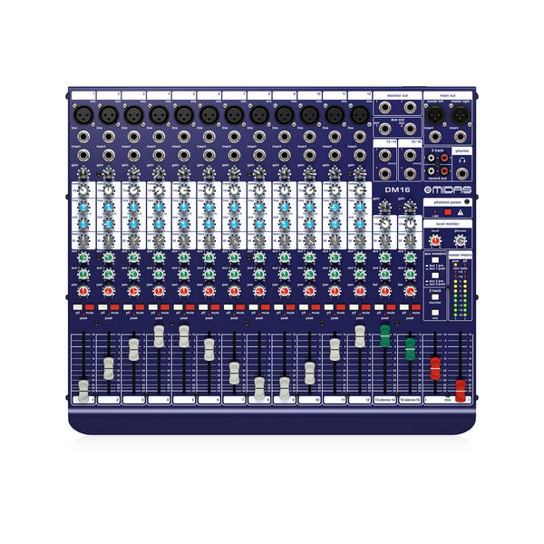 Midas DM16 16-channel Analog Mixer – Swee Lee Philippines