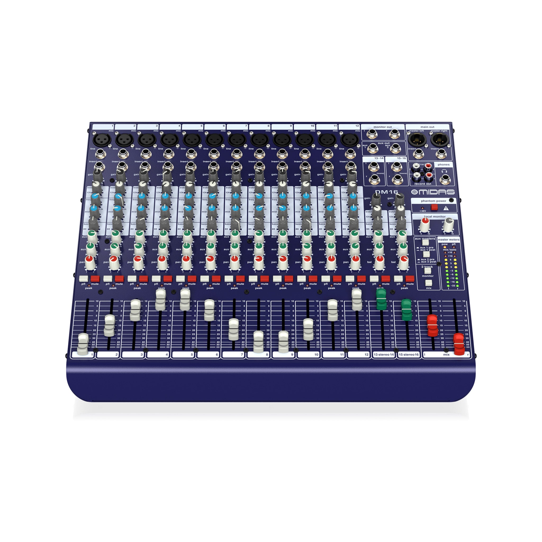 Midas DM16 16-channel Analog Mixer – Swee Lee Philippines