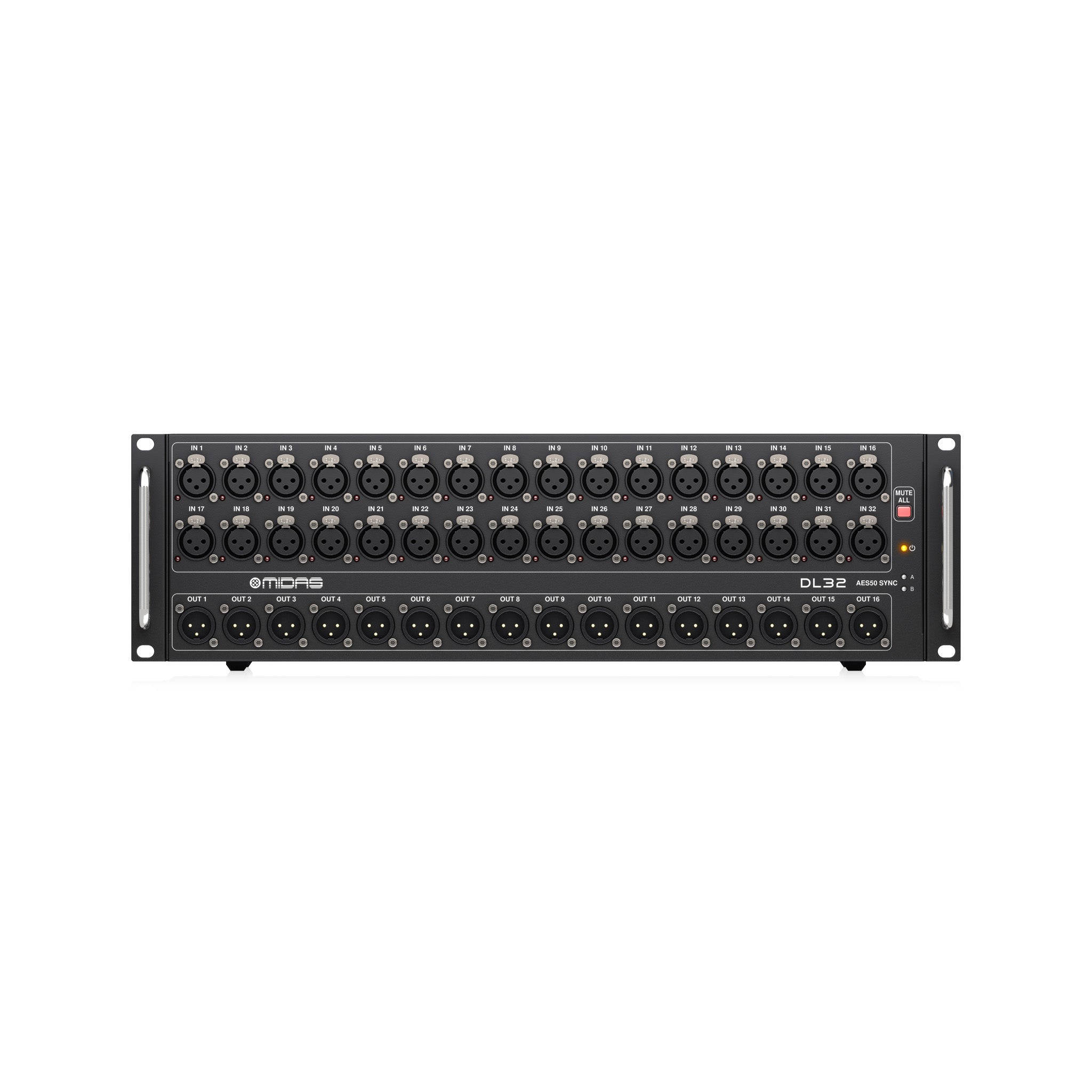 Midas DL32 32-input / 16-output Stage Box