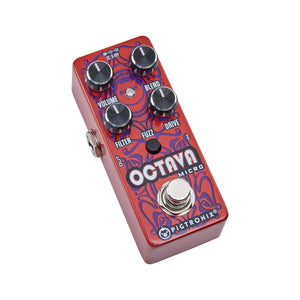 Pigtronix Octava Micro Octave Fuzz & Distortion Guitar Effects Pedal