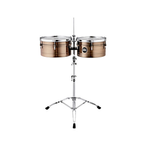MEINL Percussion AV1ABR 14+15inch Artist Timbales-Amadito Valdes, Antique Bronze