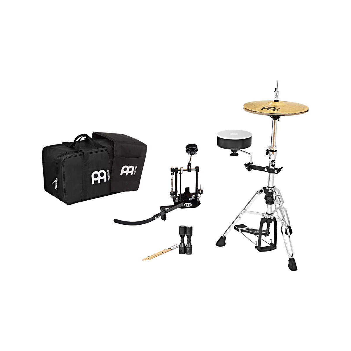 Cajoling Set Kit MEINL Percussion CAJ-KIT Cajon Drum Set Conversion Kit – Swee Lee ...