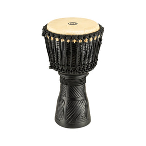 MEINL Percussion DJFS1-M 10inch Wood Djembefola, Tiki Black