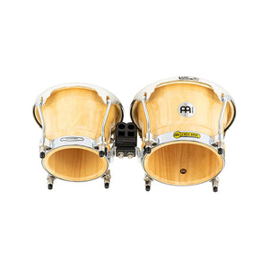 MEINL Percussion FWB400NT 7+8-1/2inch Professional Series Wood Bongo, Natural